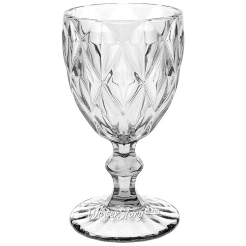Бокал для вина Новогодние грани, 15*8* см, прозрачный, стекло Koopman