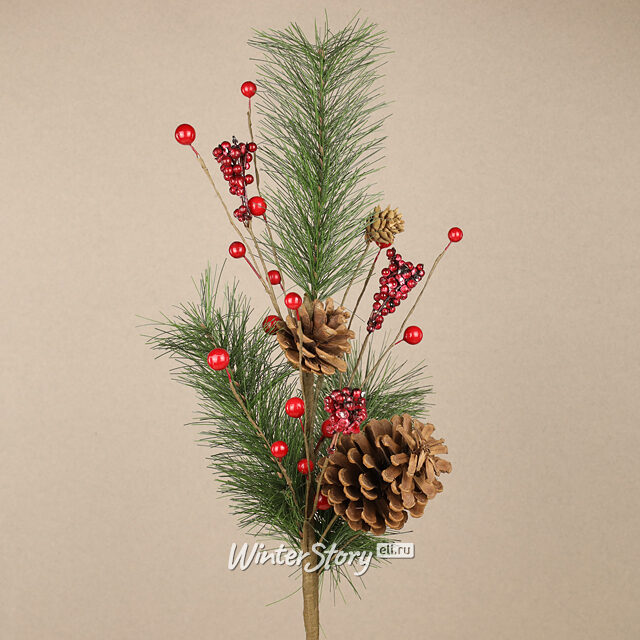 Декоративная ветка Лесная Сюита 75 см Koopman