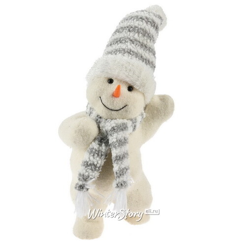 Декоративная фигура Снеговик Санчос в колпачке 55*23 см Koopman