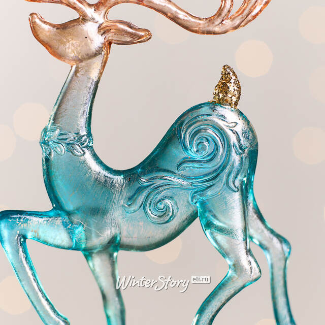 Елочная игрушка Олень Джоэл 15 см Kurts Adler