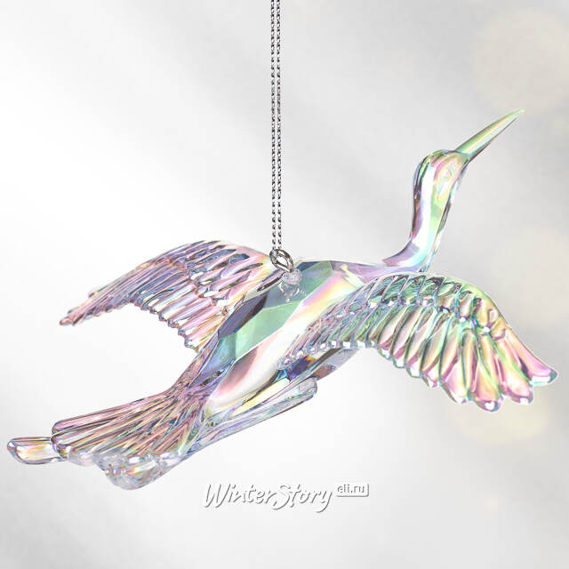 Елочная игрушка Птица - Pelargonium Irida 14 см, подвеска Kurts Adler