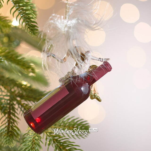 Елочная игрушка Леди Катрисса - Cabaret Style 8 см, подвеска Kurts Adler