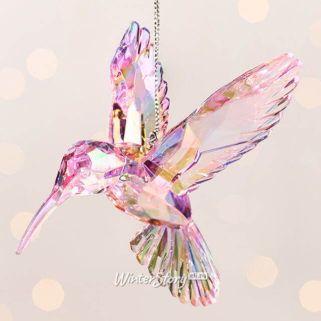 Елочная игрушка Колибри Уитни 10 см, подвеска Kurts Adler