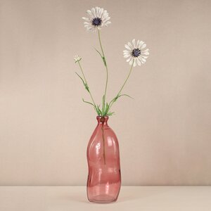 Стеклянная ваза-бутылка Adagio 36 см розовая Koopman фото 4