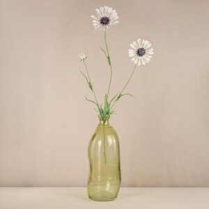 Стеклянная ваза-бутылка Adagio 36 см желтая Koopman фото 2