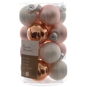 Коллекция стеклянных шаров Утренняя Дымка 3.5 см, 16 шт Kaemingk фото 1