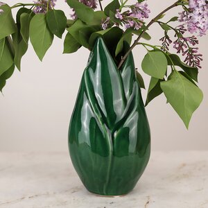 Декоративная ваза Grande Izumrudo 26 см EDG фото 3