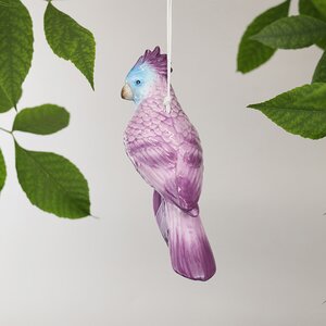 Садовое украшение-колокольчик Don Pappagallo 18 см фиолетовый EDG фото 3