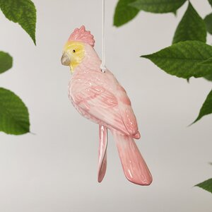 Садовое украшение-колокольчик Don Pappagallo 18 см розовый EDG фото 3