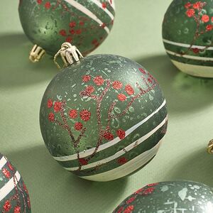 Набор пластиковых шаров Де-Булон 8 см, 12 шт Kaemingk фото 2