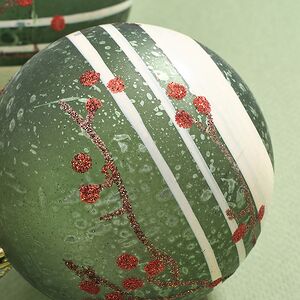 Набор пластиковых шаров Де-Булон 8 см, 12 шт Kaemingk фото 5