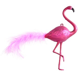 Елочная игрушка Фламинго Пинки 16 см, подвеска Kaemingk фото 1
