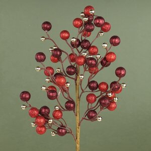 Декоративная ветка с ягодами Эннис: Канун Рождества 60 см Winter Deco фото 1