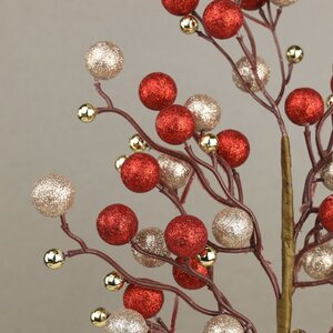 Декоративная ветка с ягодами Эннис: Золотая осень 60 см Winter Deco фото 5