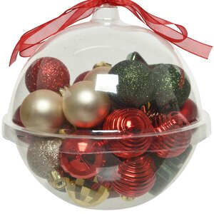 Набор елочных мини-украшений Christmas Gift: Канун Рождества, 30 шт, пластик Kaemingk фото 2