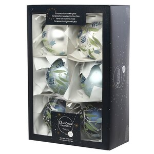 Набор стеклянных шаров Giardino Notturno 8 см, 6 шт Kaemingk фото 2