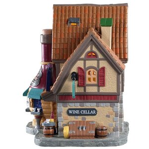 Винотека Тосканский графин 18*15 см, подсветка, на батарейках Lemax (Лемакс) фото 2