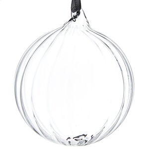 Набор стеклянных шаров Ледяное Чудо 8 см, 12 шт Kaemingk фото 3