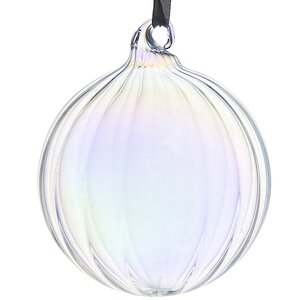 Набор стеклянных шаров Ледяное Чудо 8 см, 12 шт Kaemingk фото 2