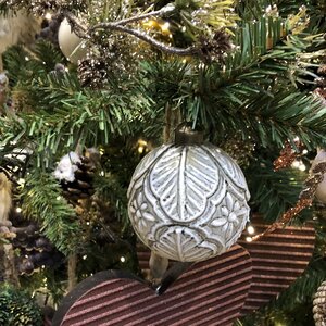 Набор винтажных елочных шаров Умбрия 8 см, 7 шт, стекло уцененный Kaemingk фото 4