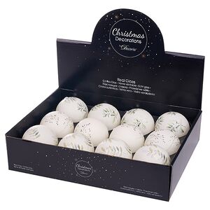 Набор стеклянных шаров Грасс де Прованс 8 см, 12 шт Kaemingk фото 5