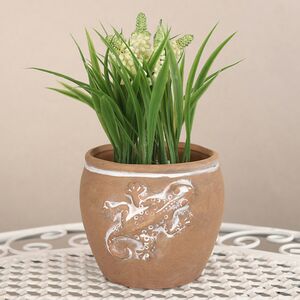 Керамическое кашпо Lucertola 13*12 см Koopman фото 2