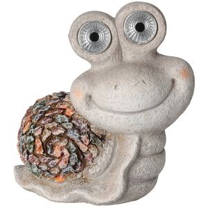 Садовый светильник на солнечной батарее Улитка Молли 23 см Koopman фото 5