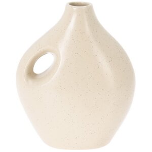 Фарфоровая ваза кувшин Cremato 20*16 см бежевая Koopman фото 6