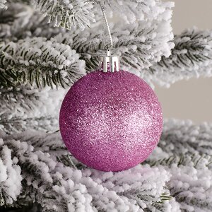 Набор пластиковых шаров Celebration 6 см персидский бархат, 12 шт Winter Deco фото 6