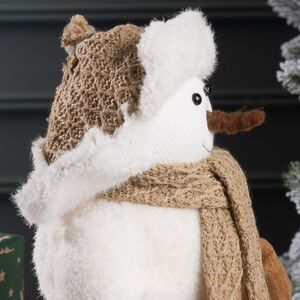 Новогодняя фигура Снеговик Ирвин 30 см Winter Deco фото 4