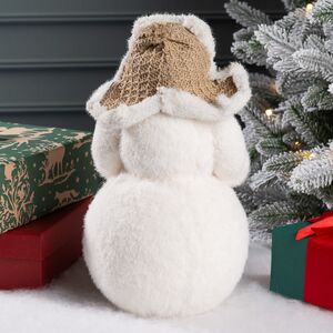 Новогодняя фигура Снеговик Ирвин 30 см Winter Deco фото 3