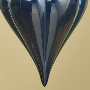 Елочная игрушка Сосулька Medley 23 см синяя, пластик Winter Deco фото 3