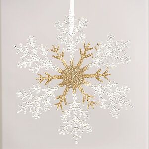Набор елочных игрушек Снежинки Snow Tenderness 32 см, 2 шт Winter Deco фото 2
