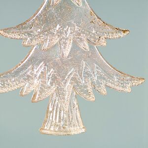 Елочная игрушка Елочка Банагер 10 см золотая, 2 шт Winter Deco фото 3