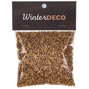 Декоративный наполнитель Боулдерс золотой 20 гр Winter Deco фото 4