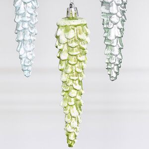 Елочные игрушки Шишки - Frosted Melody 14 см, 6 шт, пластик Winter Deco фото 5