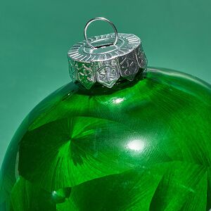 Елочные ПЭТ шары Albertine - Christmas Green 10 см, 4 шт Winter Deco фото 6