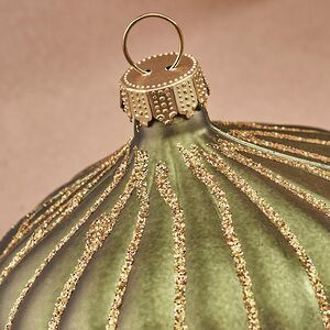 Елочные игрушки Луковки - Kalavino 8 см золотой, 4 шт Winter Deco фото 2