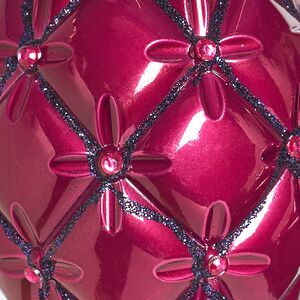 Елочные игрушки Сосульки Sarentino - Розовый Вечер 15 см, 3 шт, пластик Winter Deco фото 2