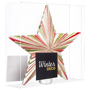 Звезда на елку Армандо 22 см разноцветная Winter Deco фото 4