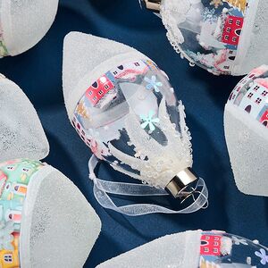 Елочные шары Citta Invernale 8-12 см, 12 шт, подарочная коробка, стекло Winter Deco фото 5