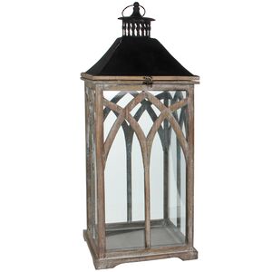 Деревянный подсвечник фонарь Империо 72 см Edelman фото 4