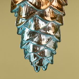 Елочная игрушка Шишка Faleron - Galatone 14 см, 4 шт, пластик Winter Deco фото 4