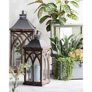 Деревянный подсвечник фонарь Империо 72 см Edelman фото 3