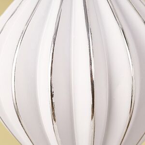 Елочные игрушки Glacerae 12 см серебряный, 4 шт, пластик Winter Deco фото 5