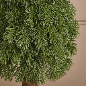 Елка настольная с гирляндой 70 см Дриада,40 теплых белых LED ламп, контроллер, на батарейках, ЛИТАЯ 100% Winter Deco фото 6