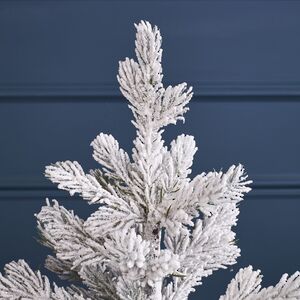 Елка настольная 50 см Айси, в мешочке, заснеженная, ЛИТАЯ 100% Winter Deco фото 2