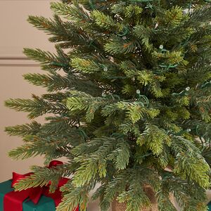 Елка настольная с гирляндой 60 см Вербье, 50 теплых белых LED ламп, контроллер, ЛИТАЯ 100% Winter Deco фото 5