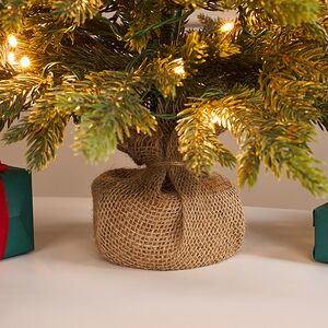 Елка настольная с гирляндой 60 см Вербье, 50 теплых белых LED ламп, контроллер, ЛИТАЯ 100% Winter Deco фото 6