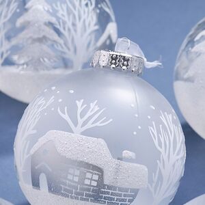 Елочные ПЭТ шары Eterna: Forestlight Reverie 10 см, 6 шт Winter Deco фото 5